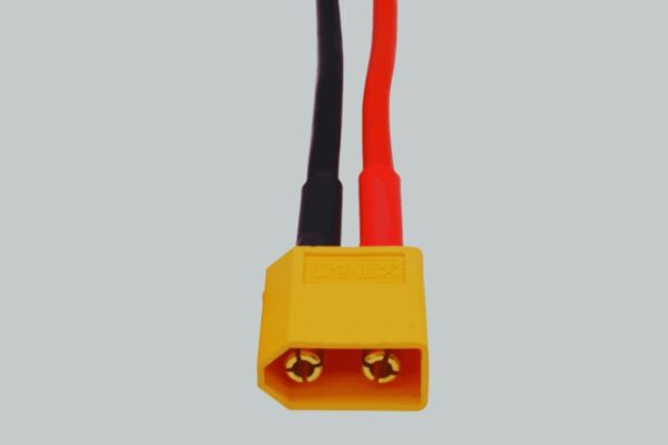 XT60 Male connector with 14 awg silicon wire 10cm