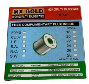 Tin Lead Rosin Core Soldering Wire Roll 10 Gram